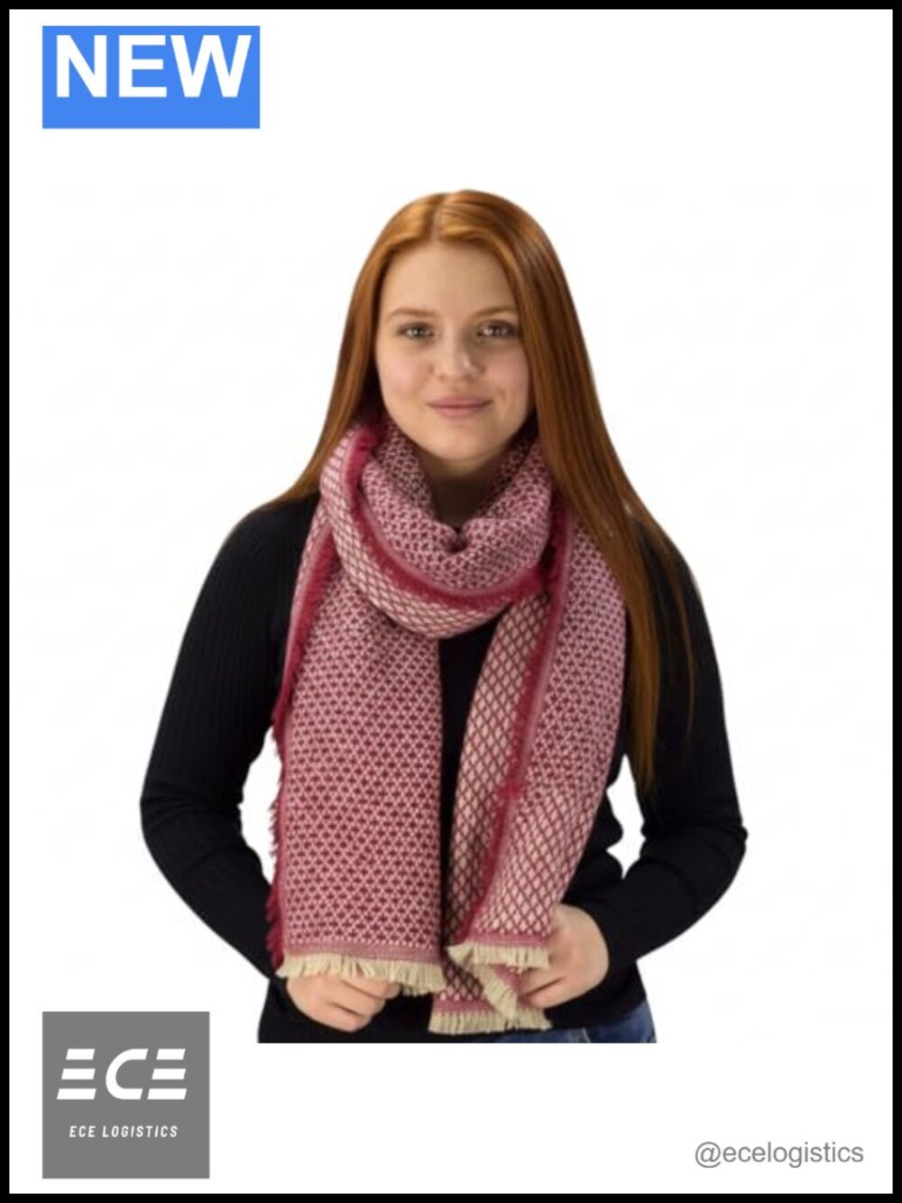 Reversible Plaid Tartan Herringbone Oversized Blanket Scarf Warm Winter Shawl